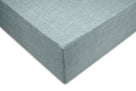 Zo Home hoeslaken Lino Stone Blue katoen