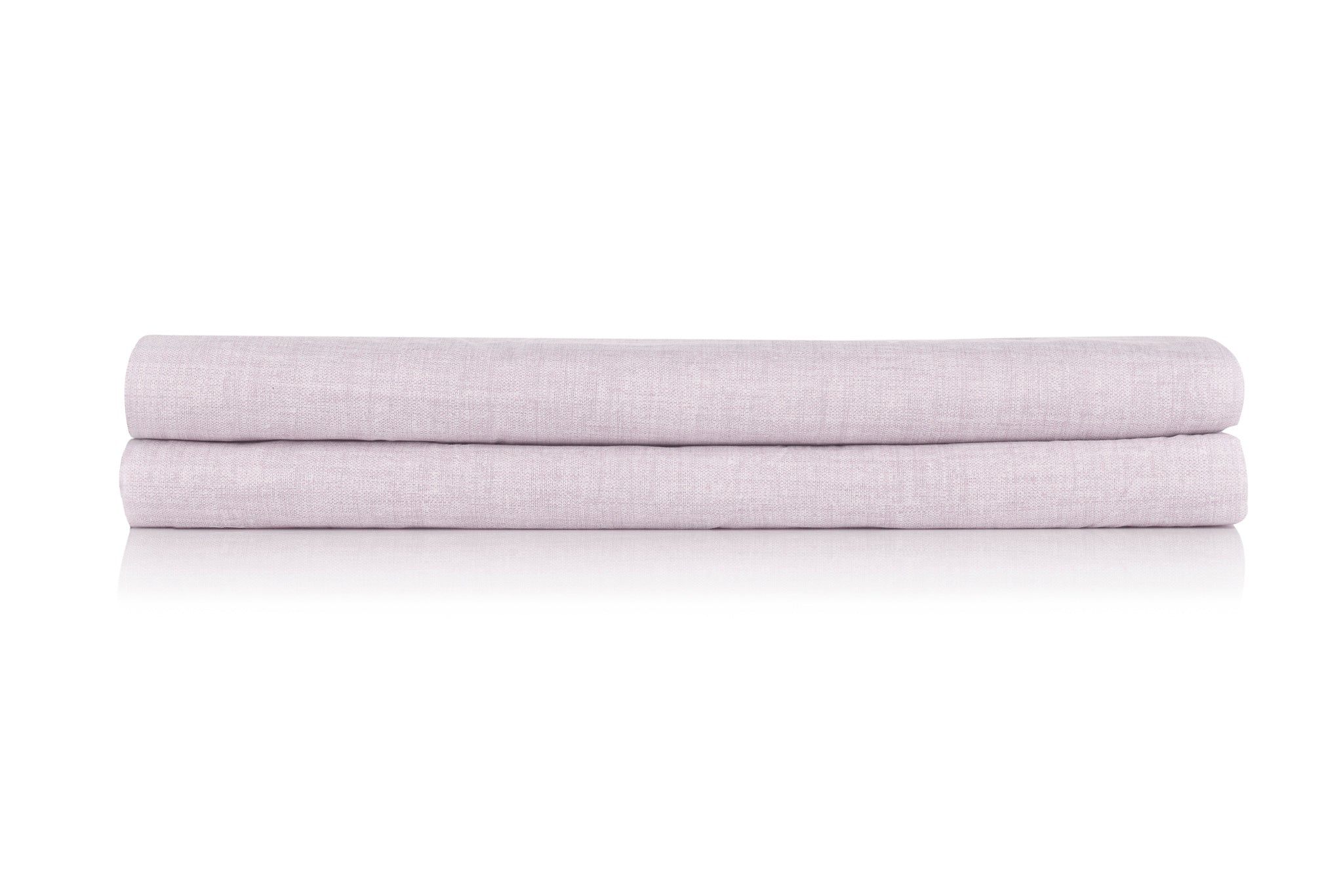 Zo Home hoeslaken Lino Grey Lilac katoen