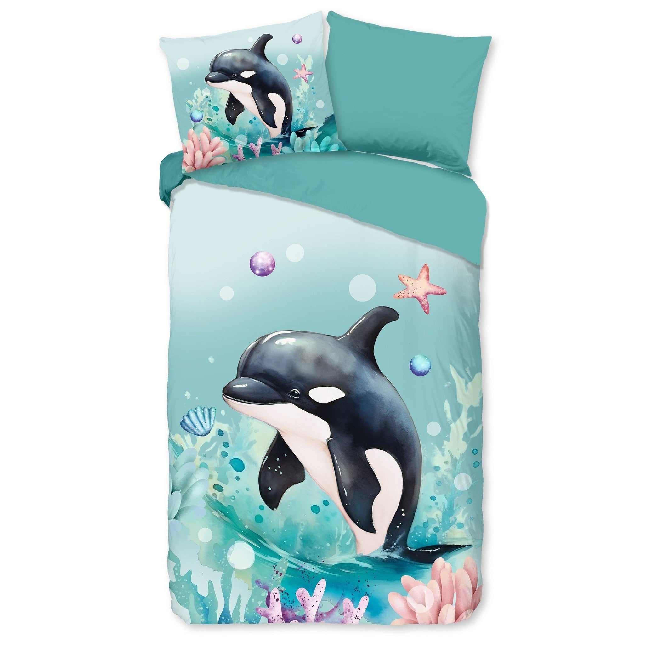Pure Dekbedovertrek Microfiber Splash Mint