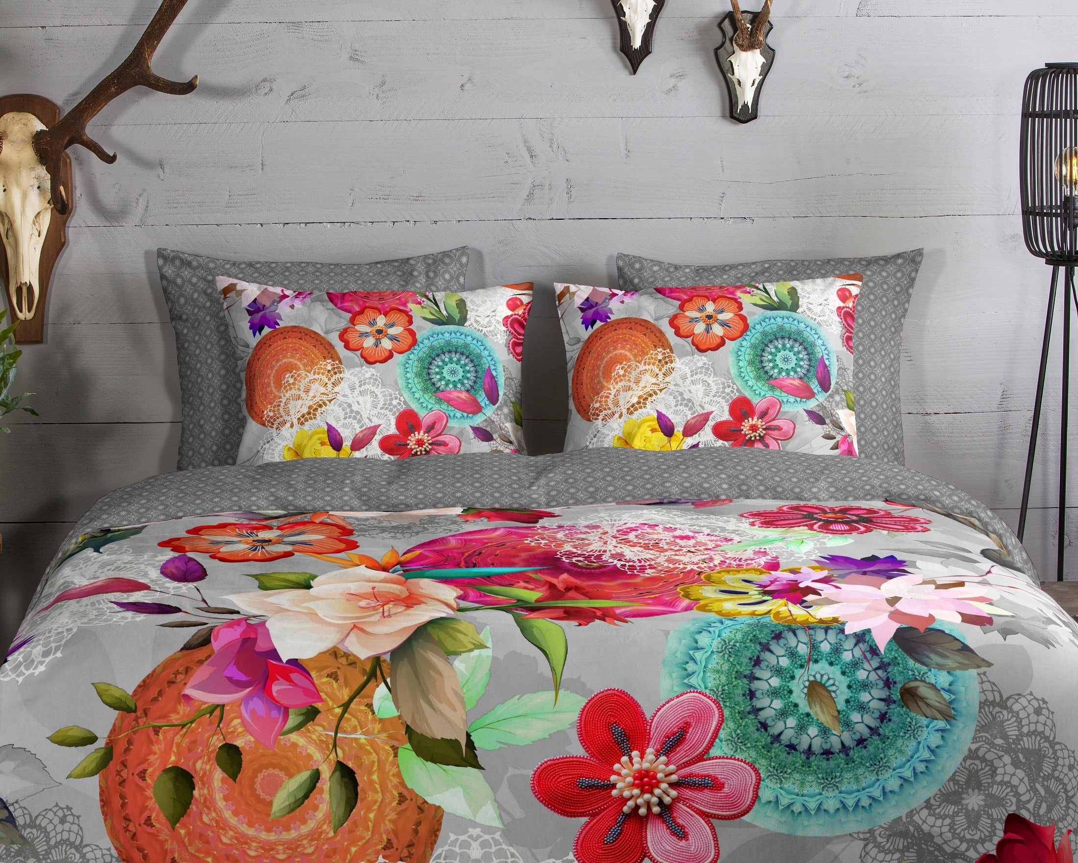 HIP Dekbedovertrek Flanel Isarea - Multi