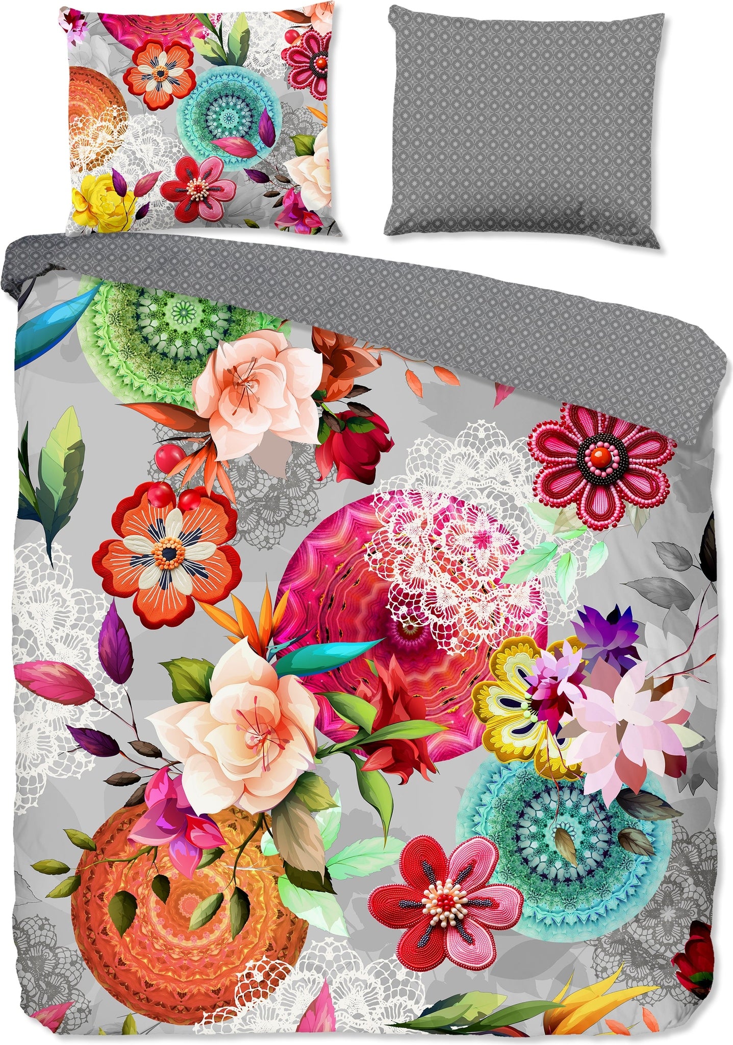 HIP Dekbedovertrek Flanel Isarea - Multi