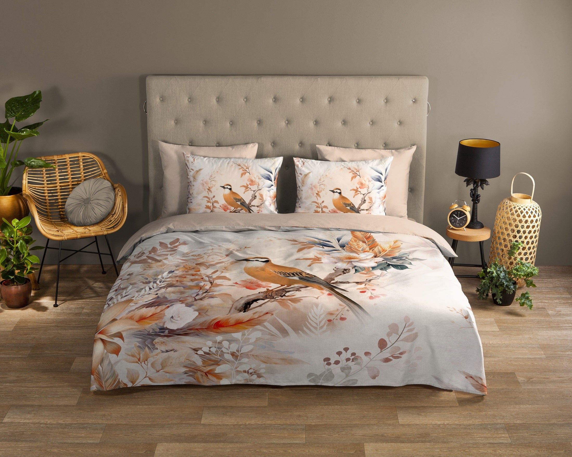 Good Morning Dekbedovertrek Katoen Gloria - Multi