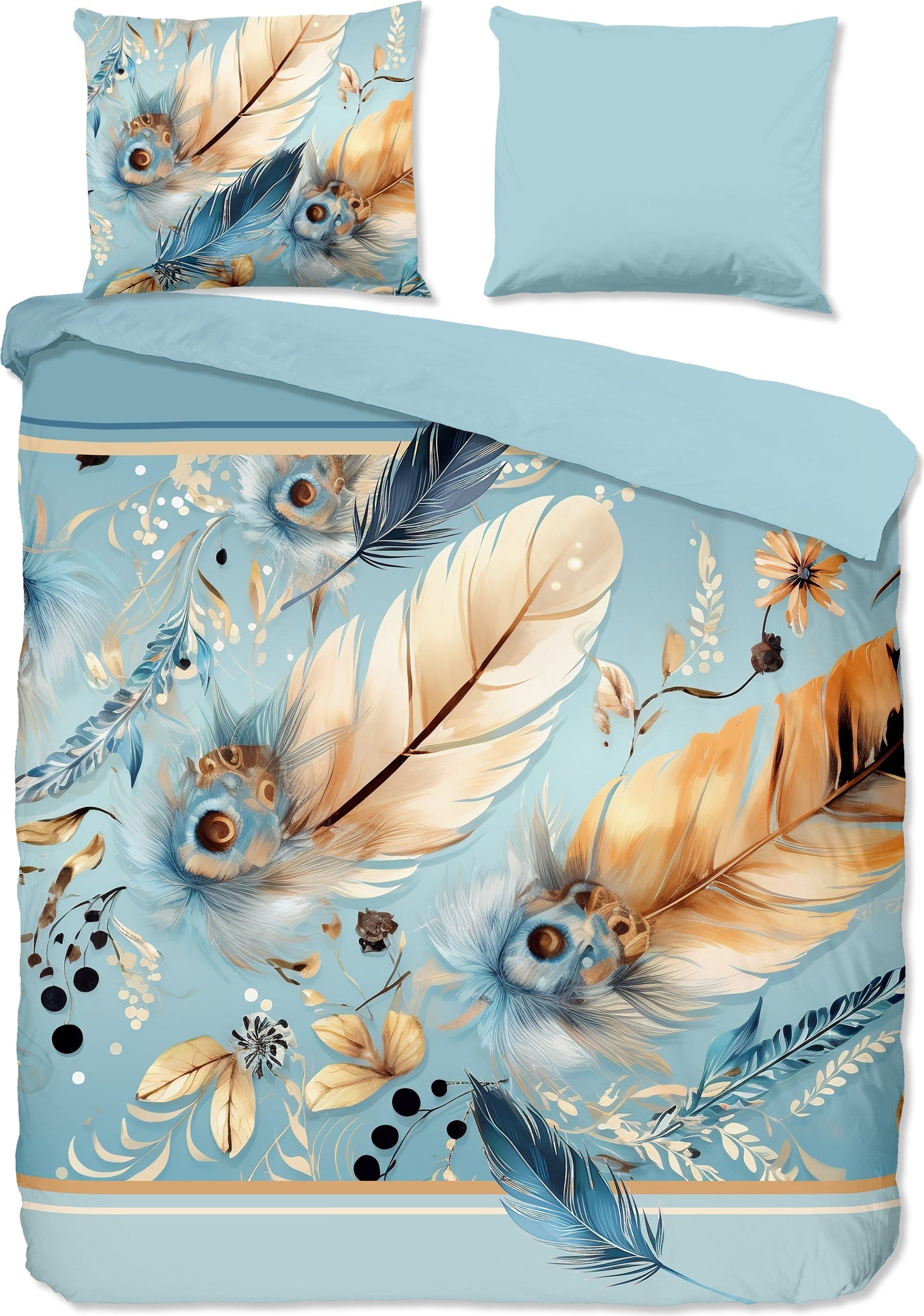 Pure Dekbedovertrek Microfiber Wizz - Aqua