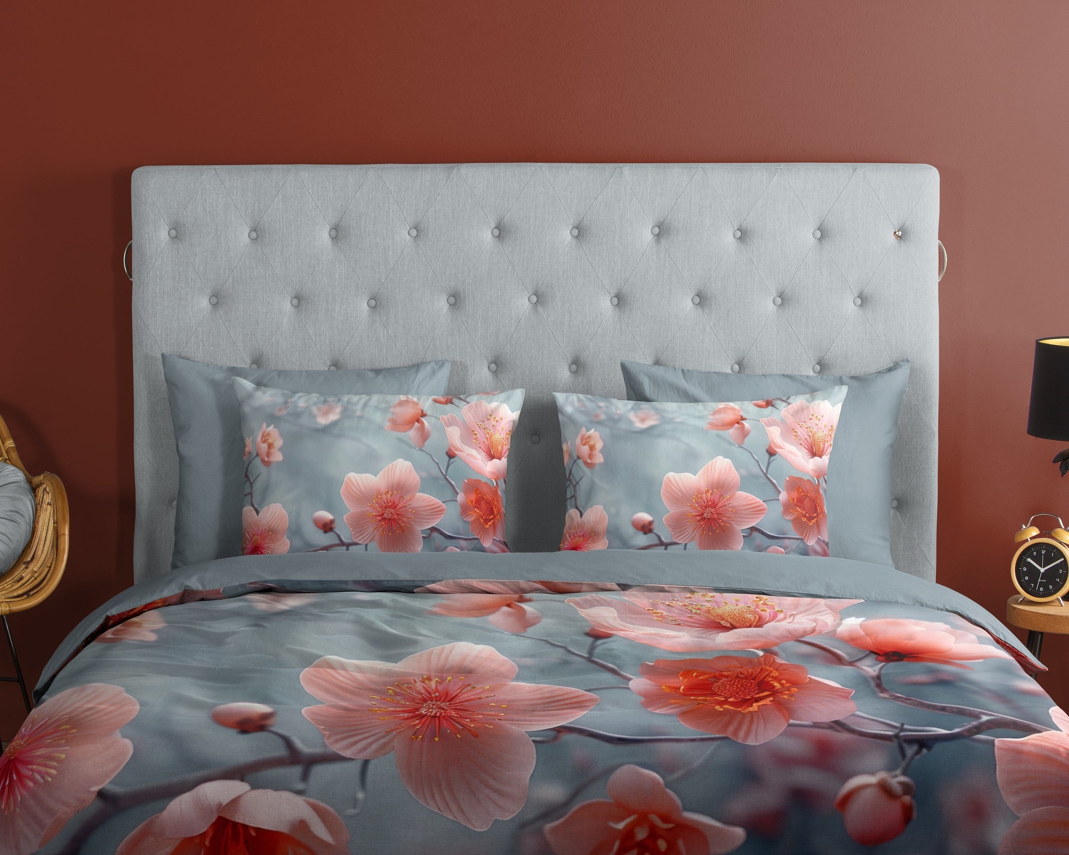 Good Morning Dekbedovertrek Katoen Sartre - Grey