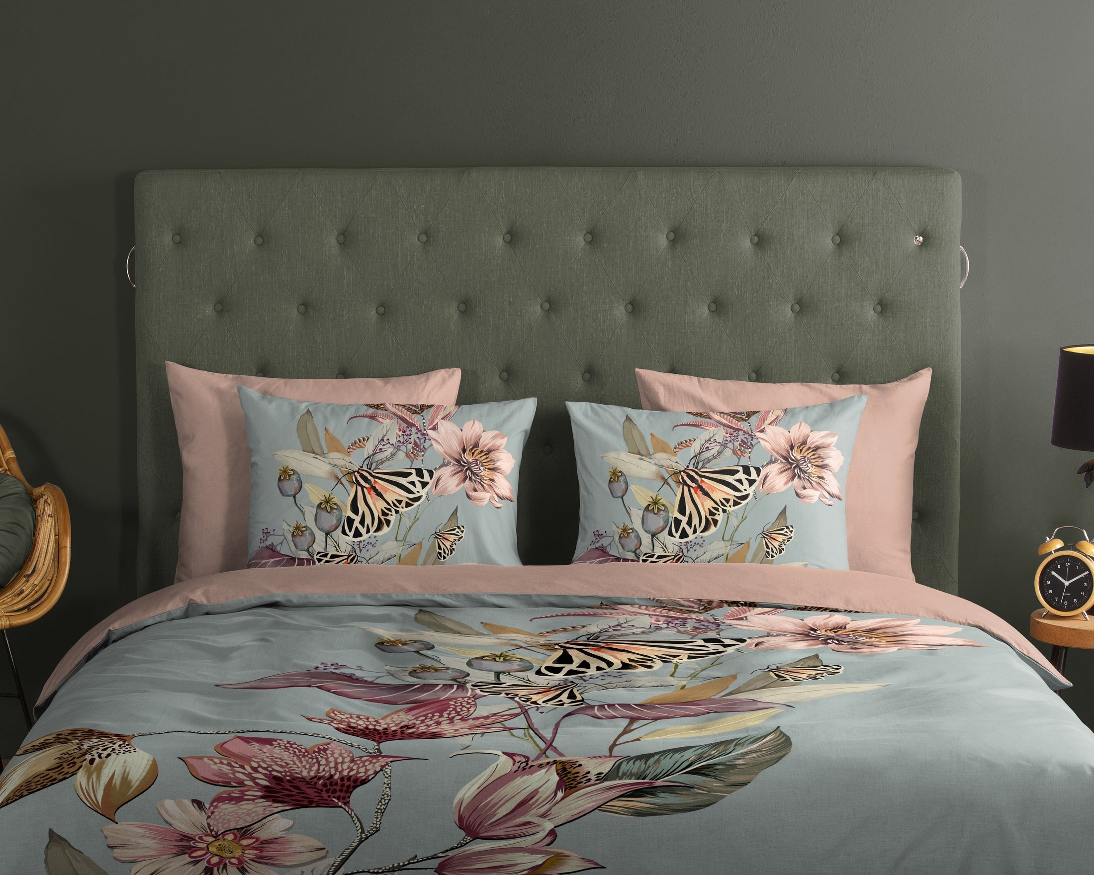 Good Morning Dekbedovertrek Katoen Lyave - Multi