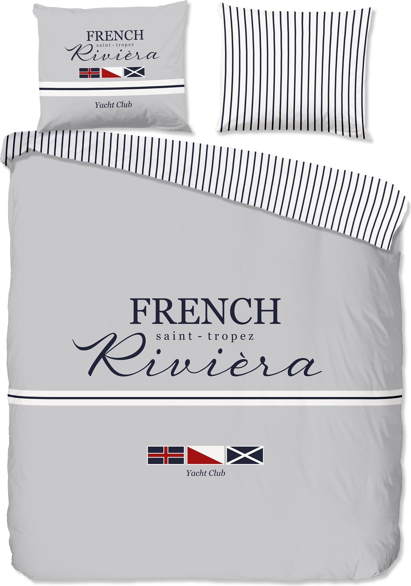 Pure Dekbedovertrek Microfiber French - Grey