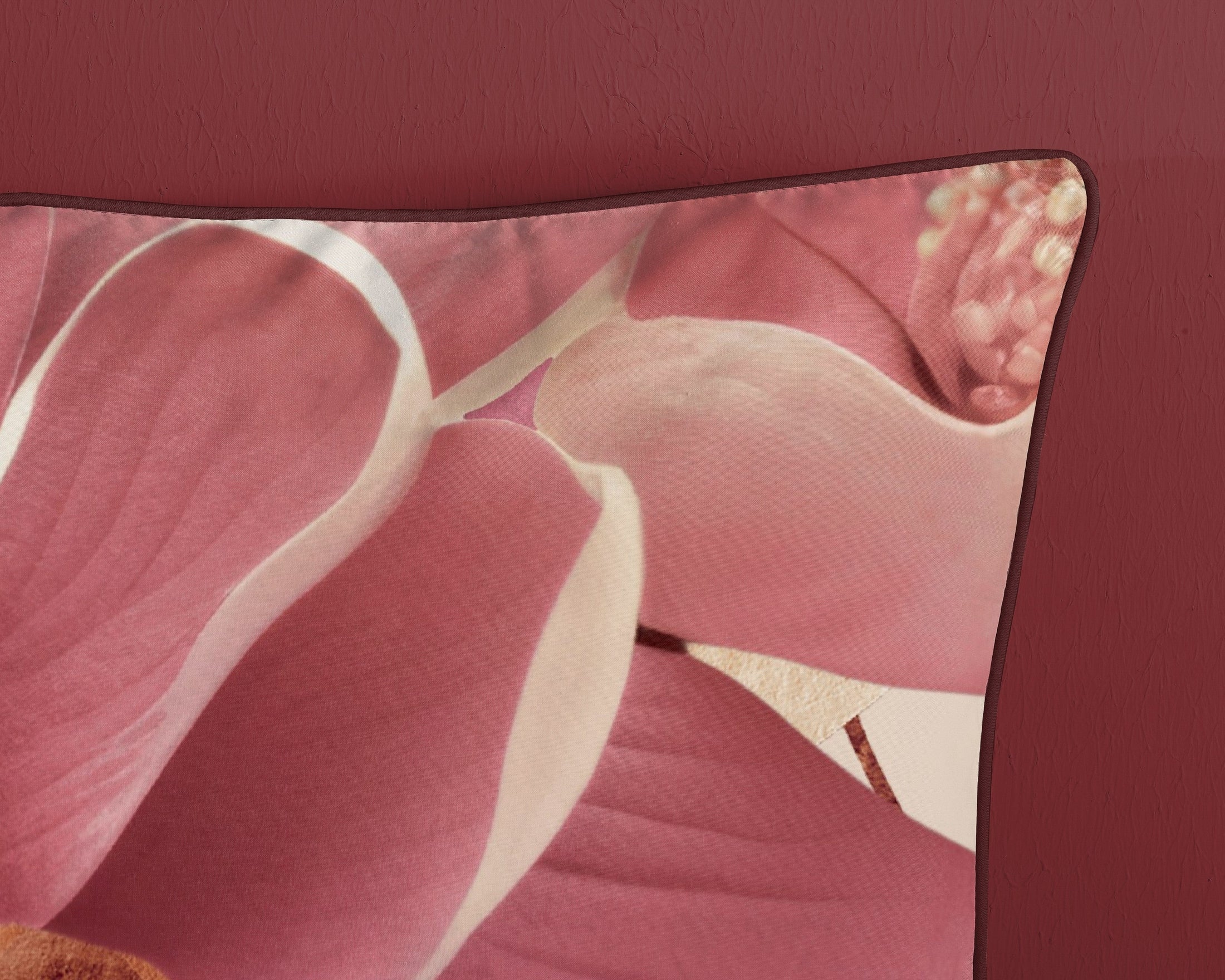 Descanso Dekbedovertrek Satijn Chaja - Sand