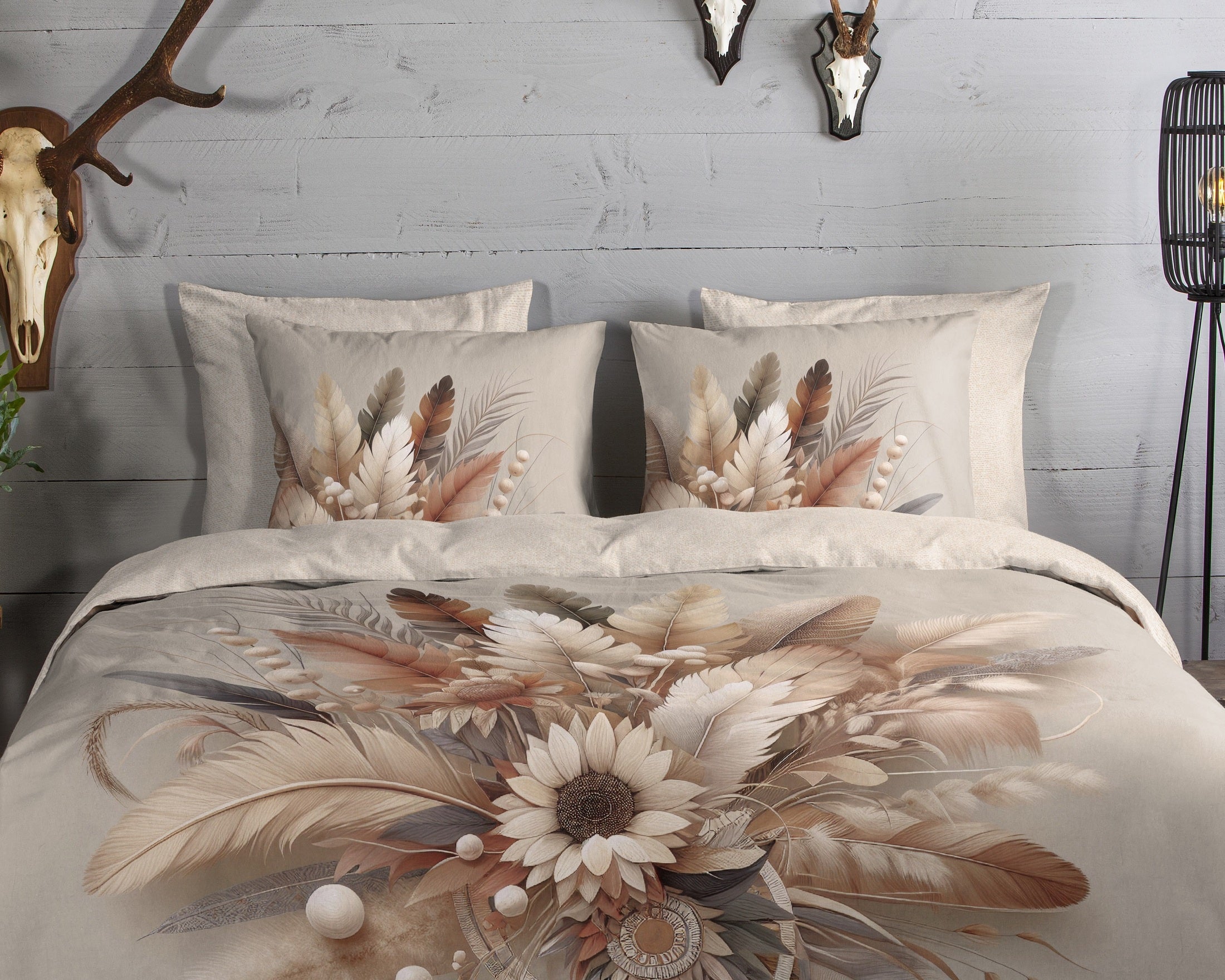 Good Morning Dekbedovertrek Flanel Barro - Sand