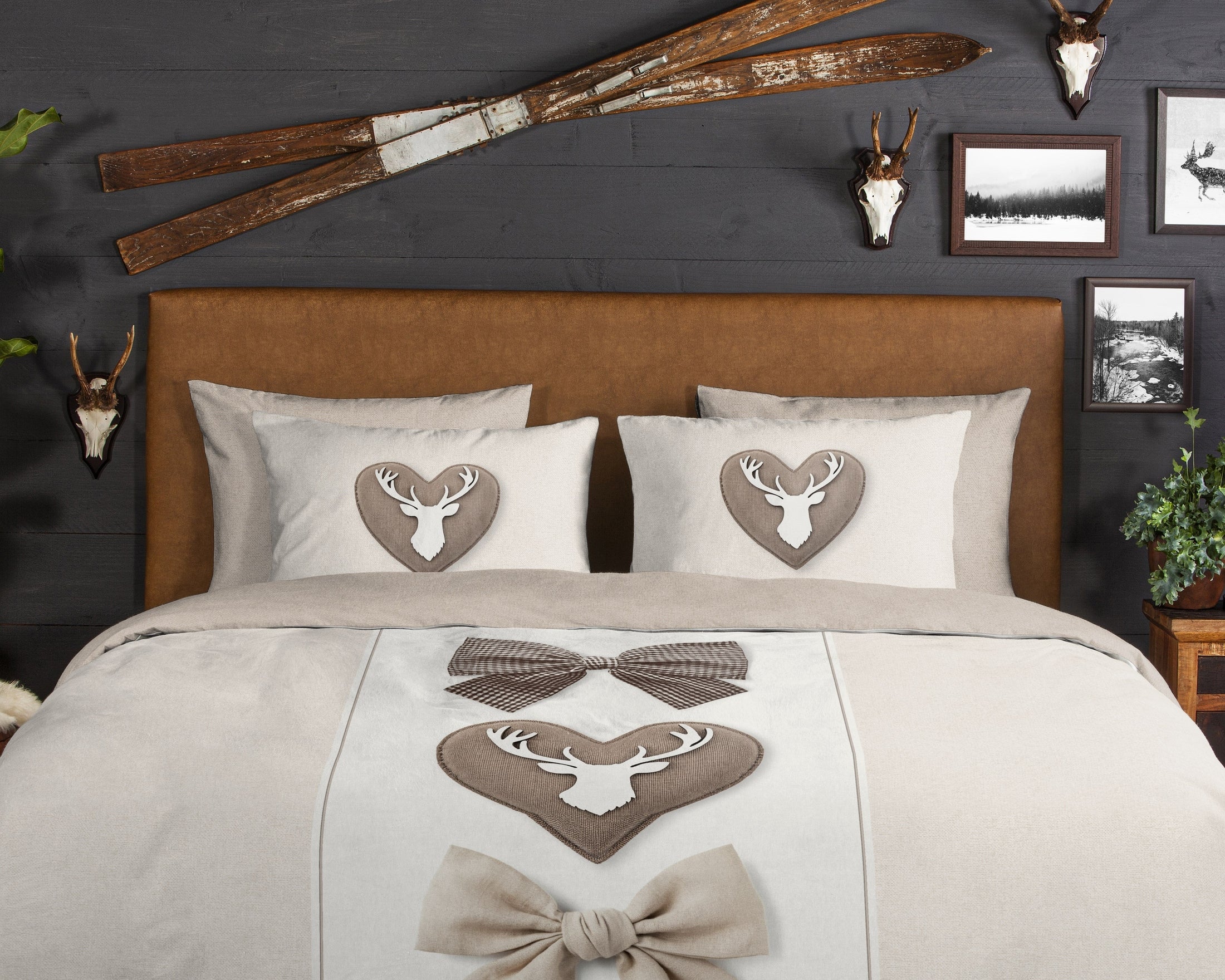 Good Morning Dekbedovertrek Flanel Siff - Sand