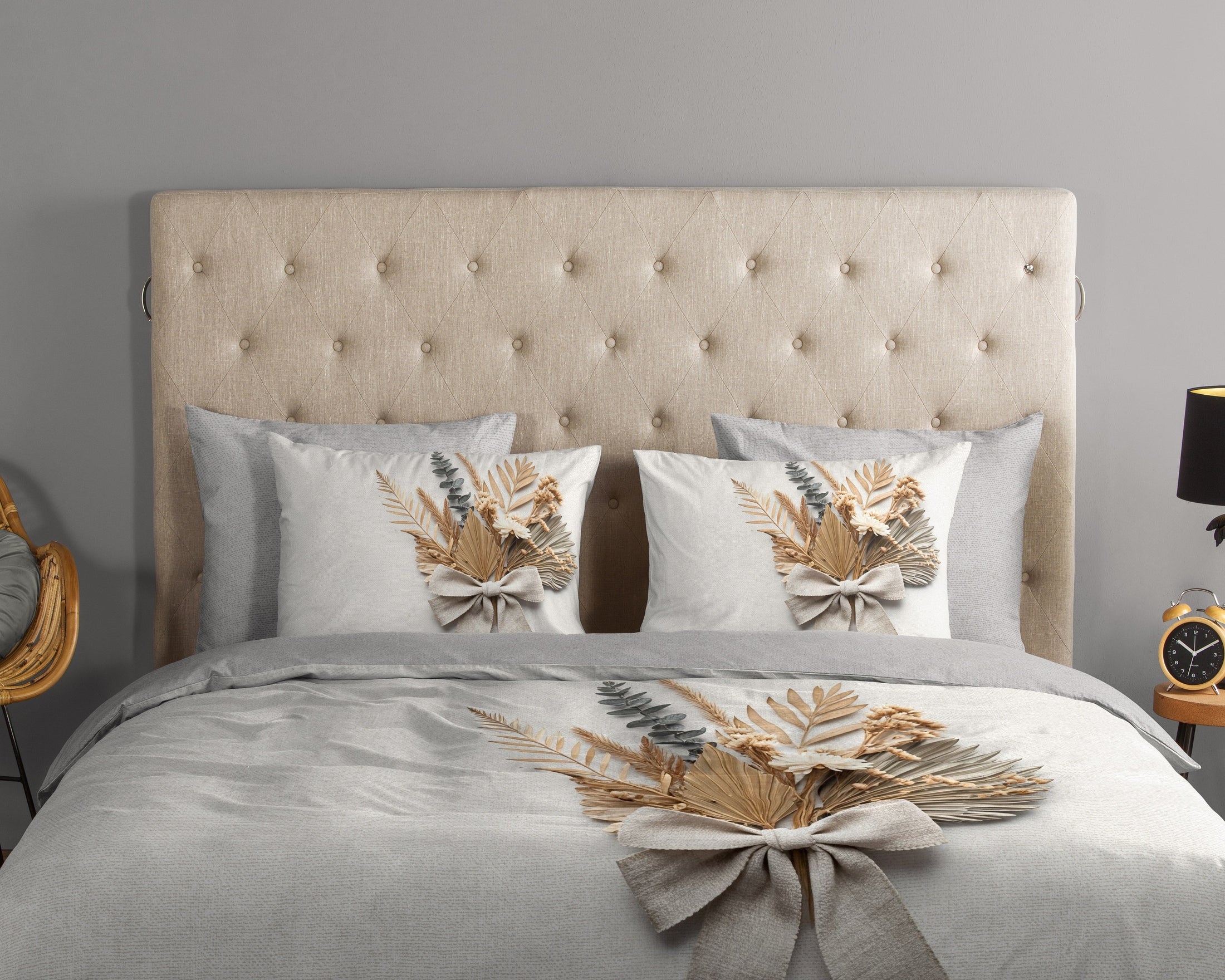 Good Morning Dekbedovertrek Katoen Launo - Grey