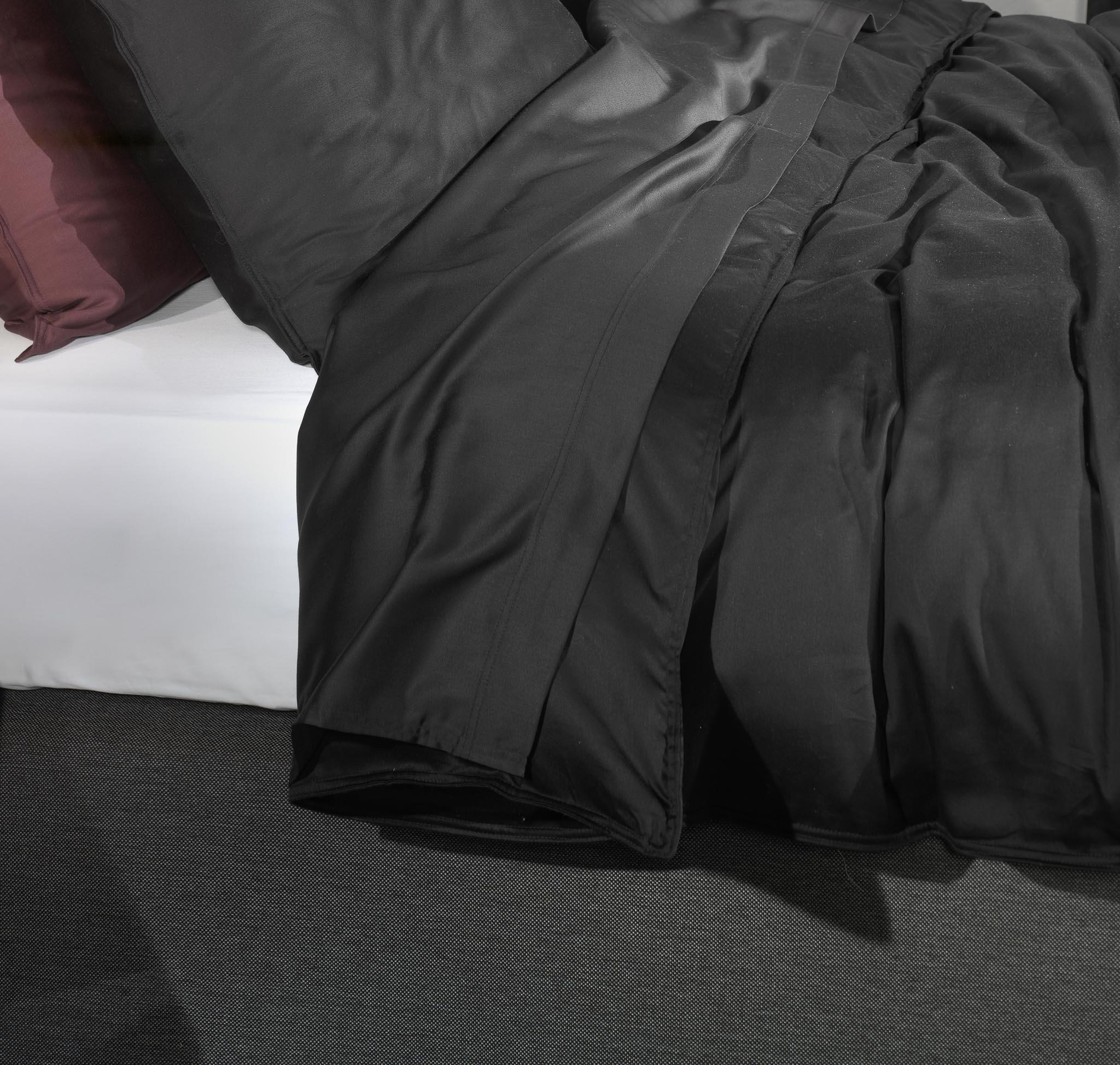 Zo Home laken Satinado Night Black satijn
