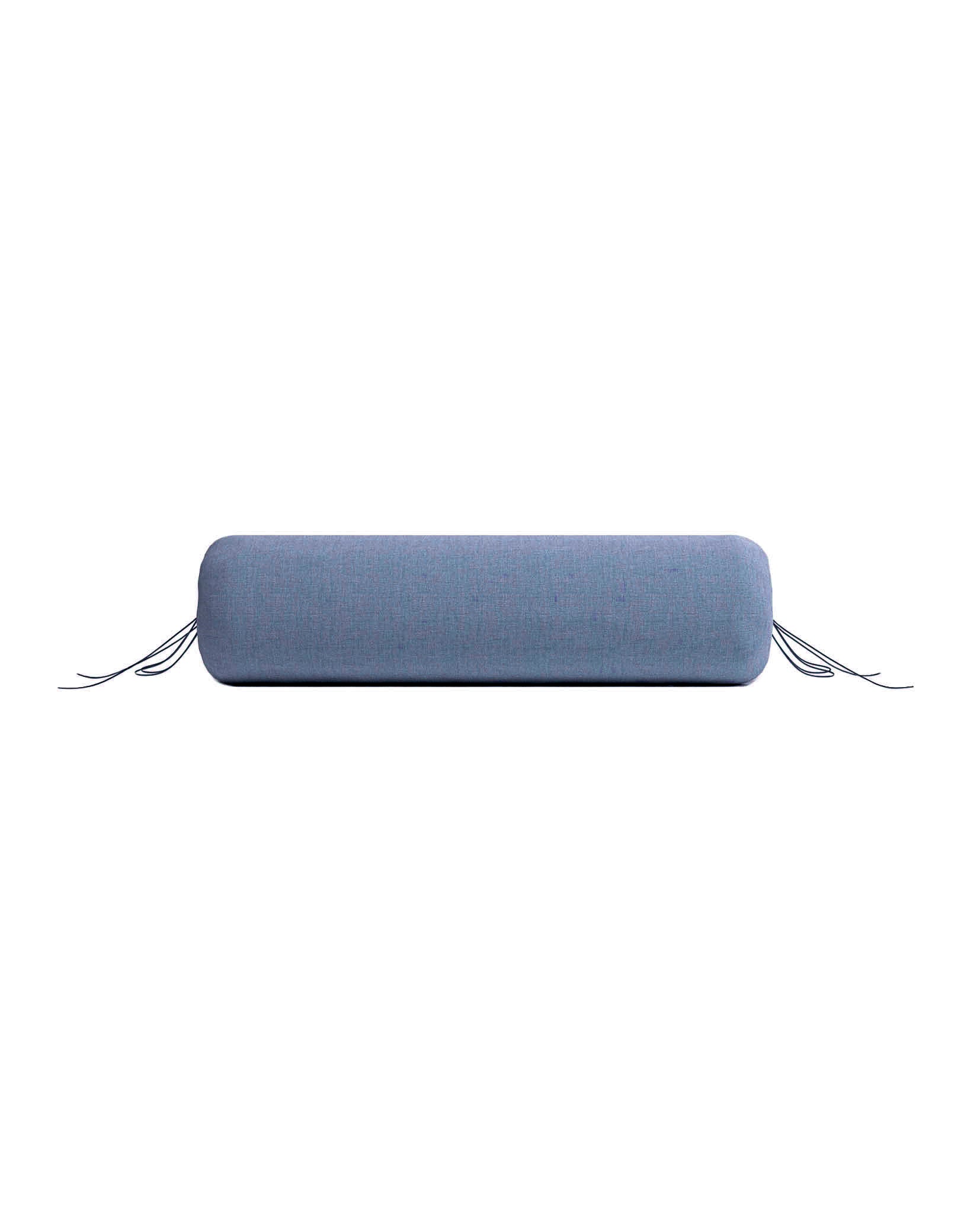 Zo Home kussensloop Lino Bonnet Blue katoen