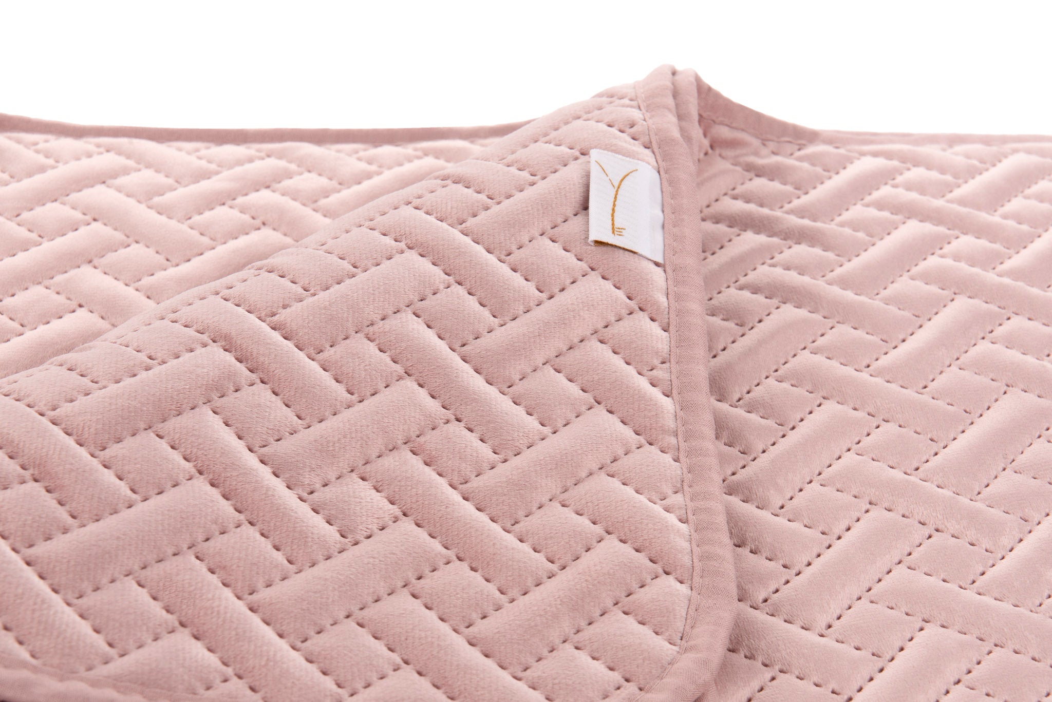 Yellow bedsprei Audrey Shady Pink polyester