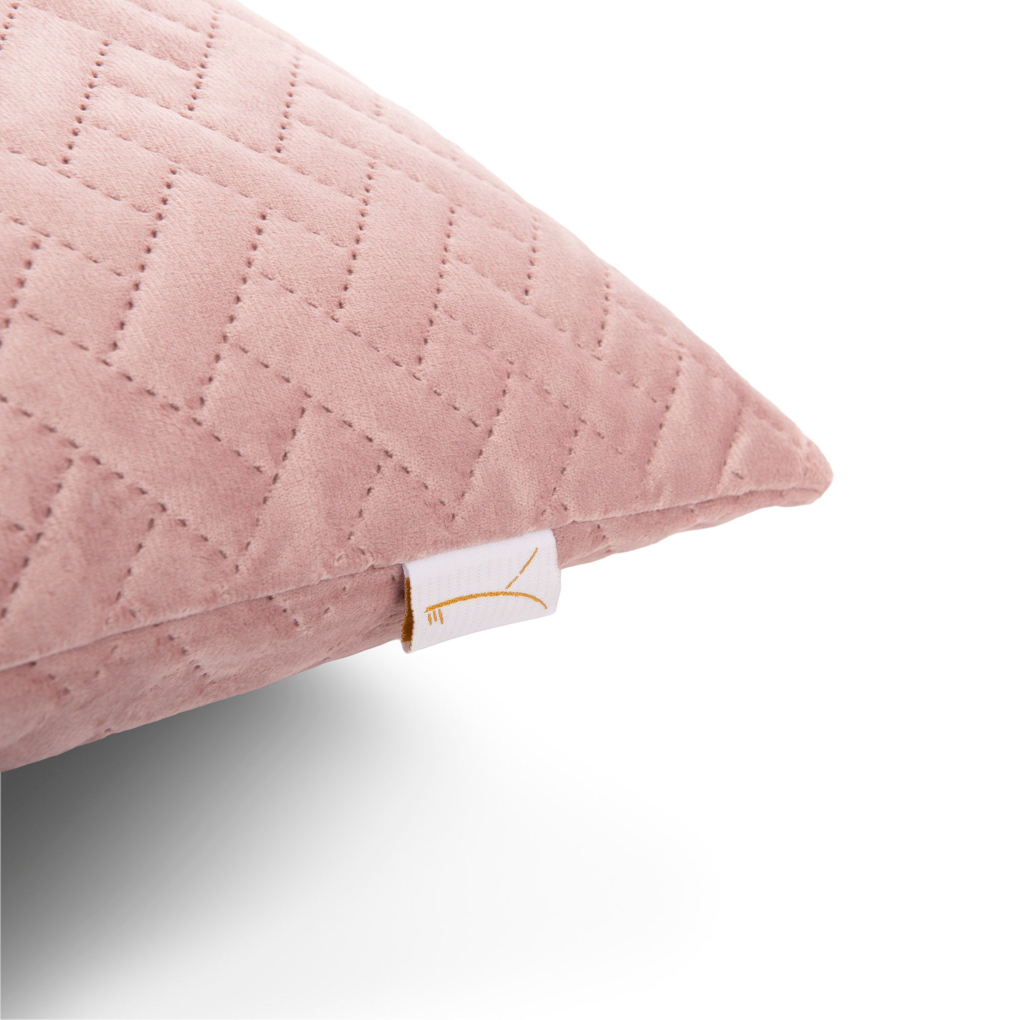 Yellow kussensloop Audrey Shady Pink polyester