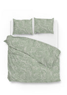 Zo Home dekbedovertrek Paisley Di Lino Moss Green katoen