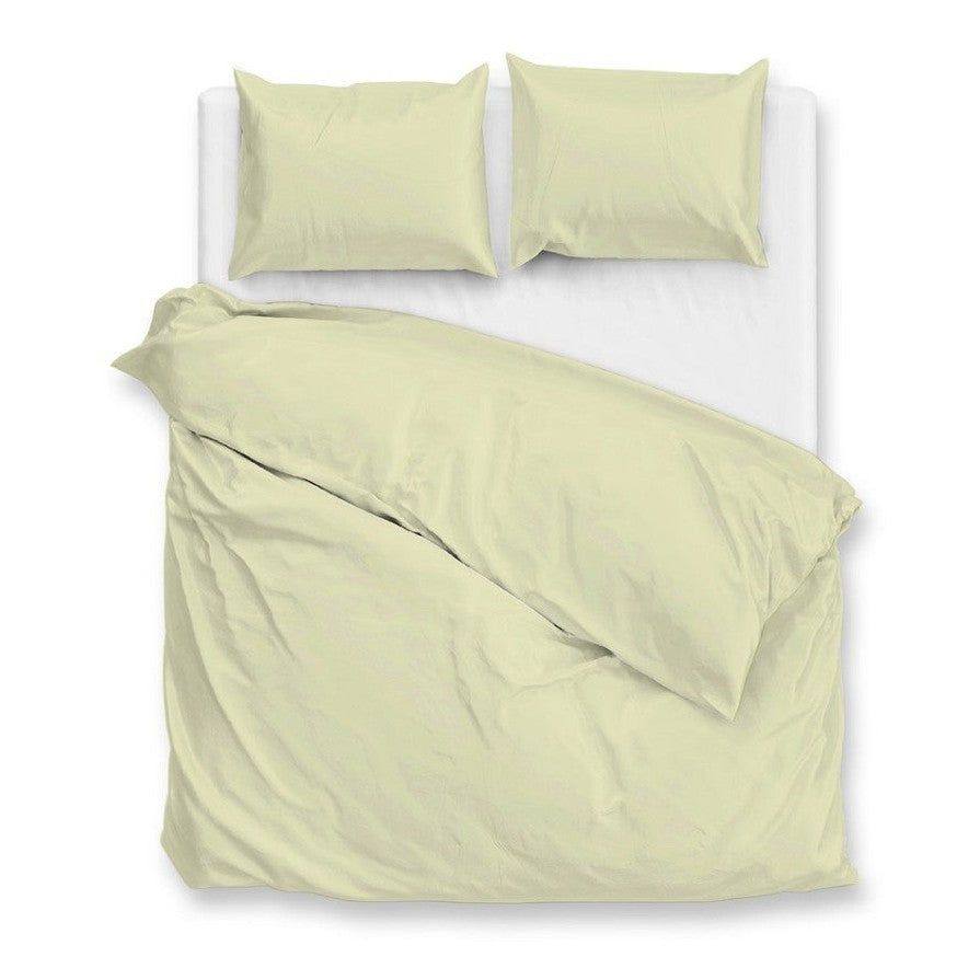 Zo Home Dekbedovertrek Percale Percalle Aloe Green