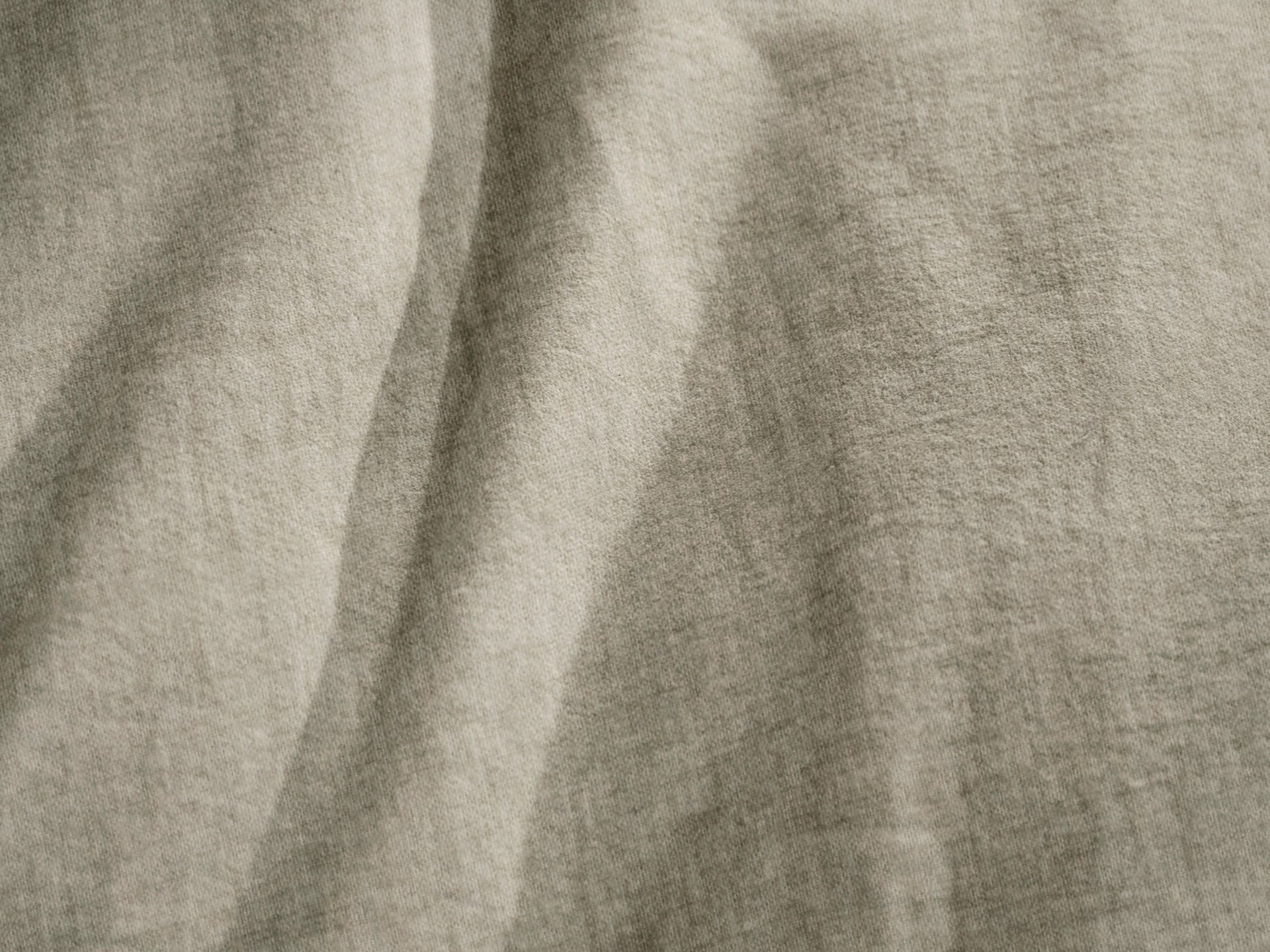 Zo Home dekbedovertrek Flanella di Lino Khaki Beige flanel