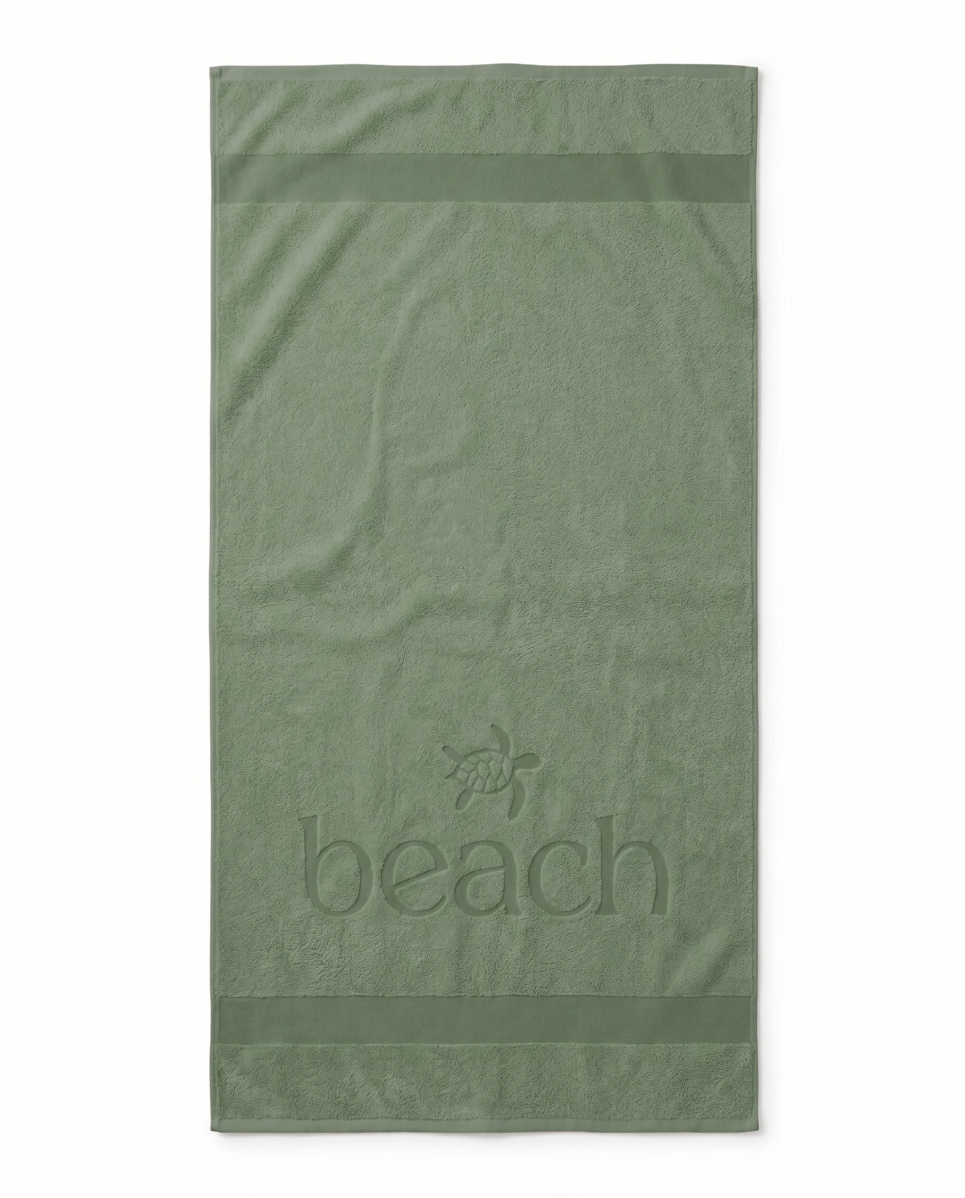 Zo Home strandlaken Turtle Beach Green