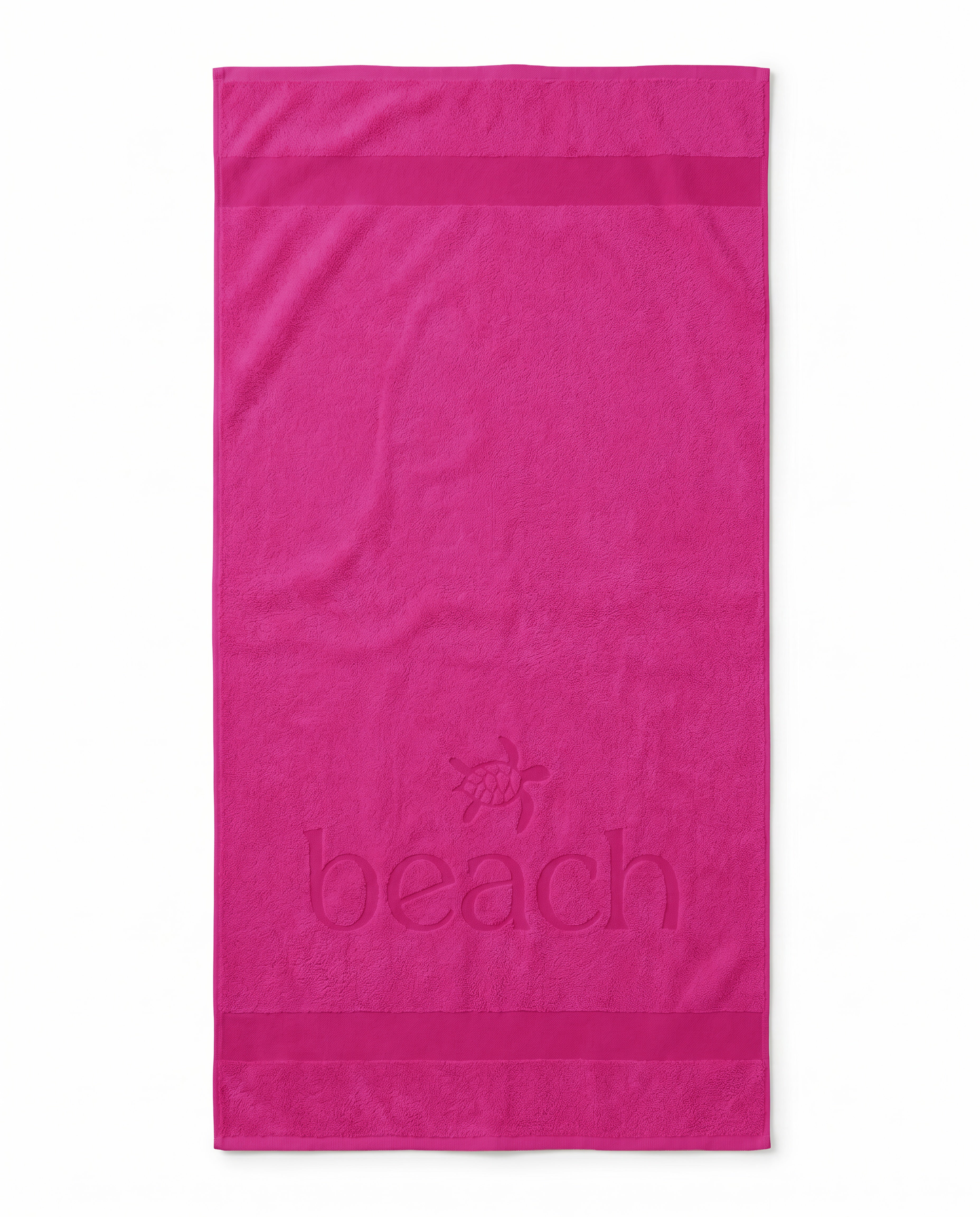 Zo Home strandlaken Turtle Beach Pink