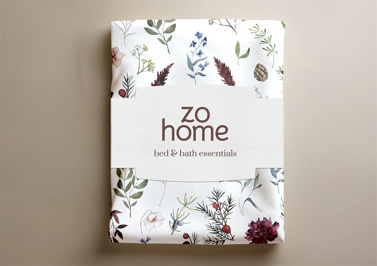 Zo Home Dekbedovertrek Flanel Celeste