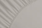 Yellow hoeslaken Percale Tender Grey katoen percale