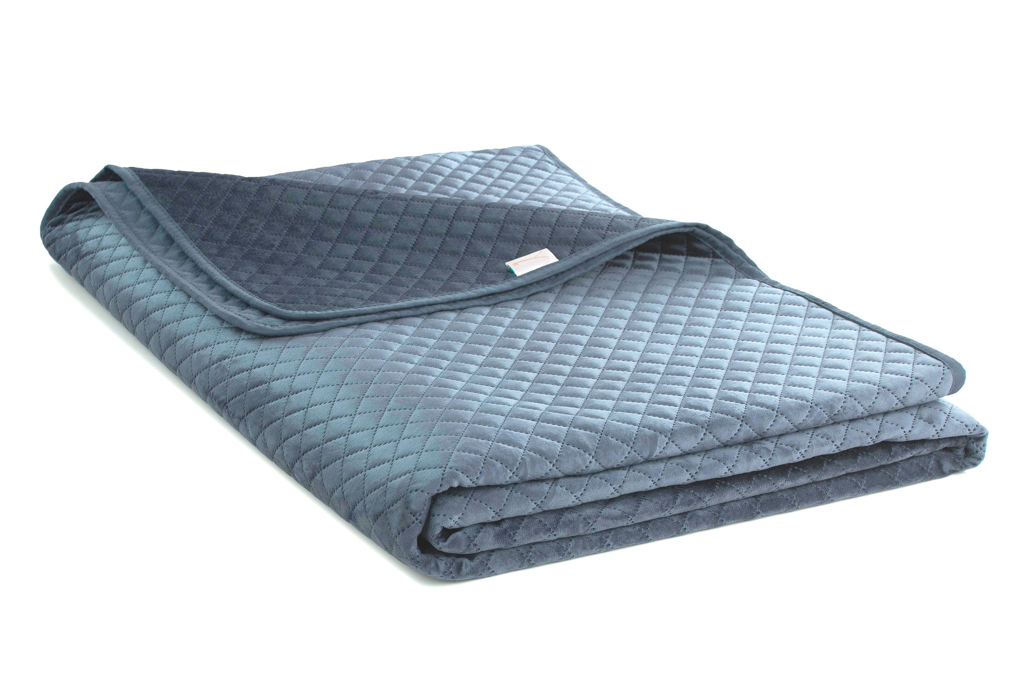 Yellow bedsprei Victoria Dusk Blue polyester
