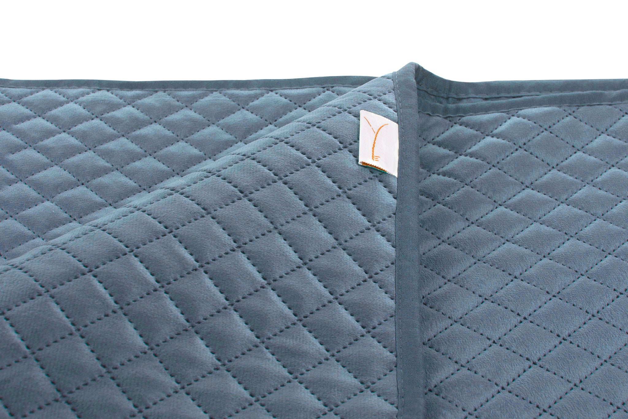 Yellow bedsprei Victoria Dusk Blue polyester