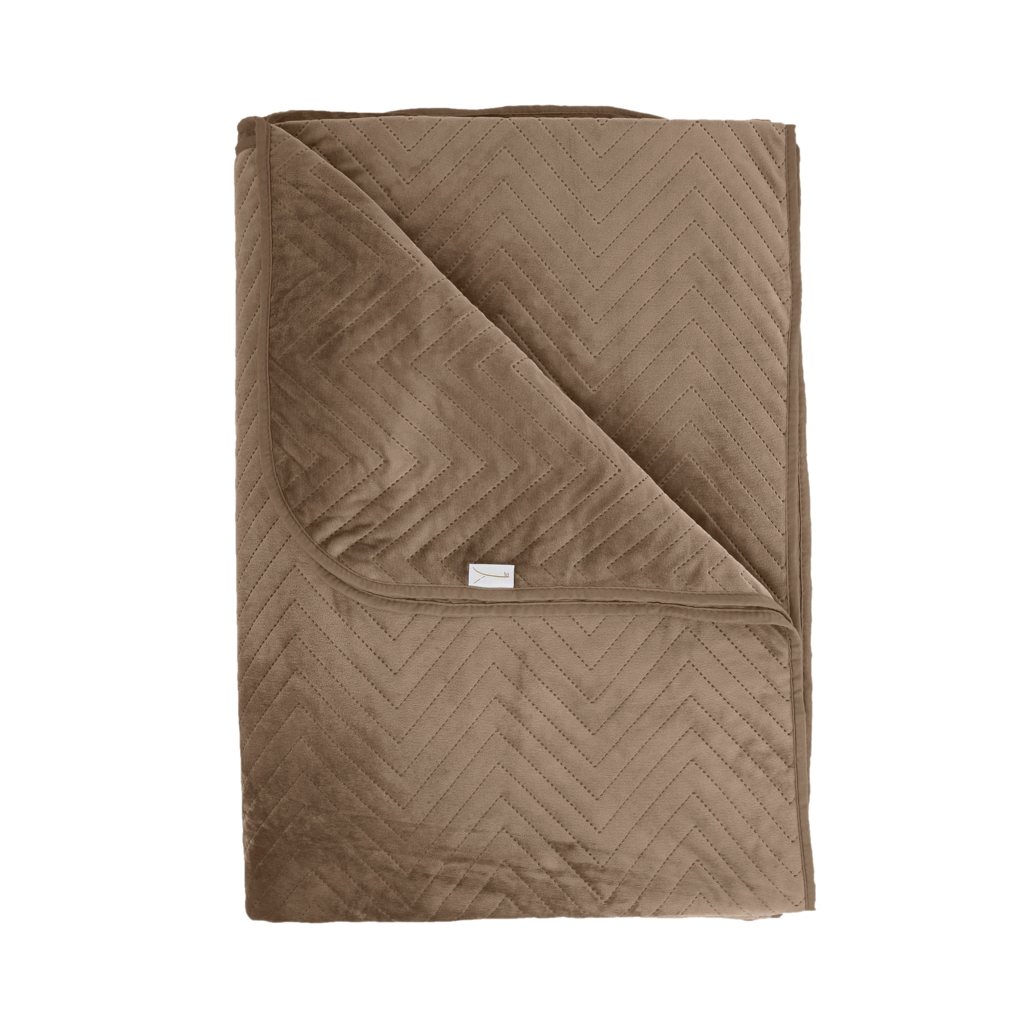 Yellow bedsprei Madeline Taupe polyester