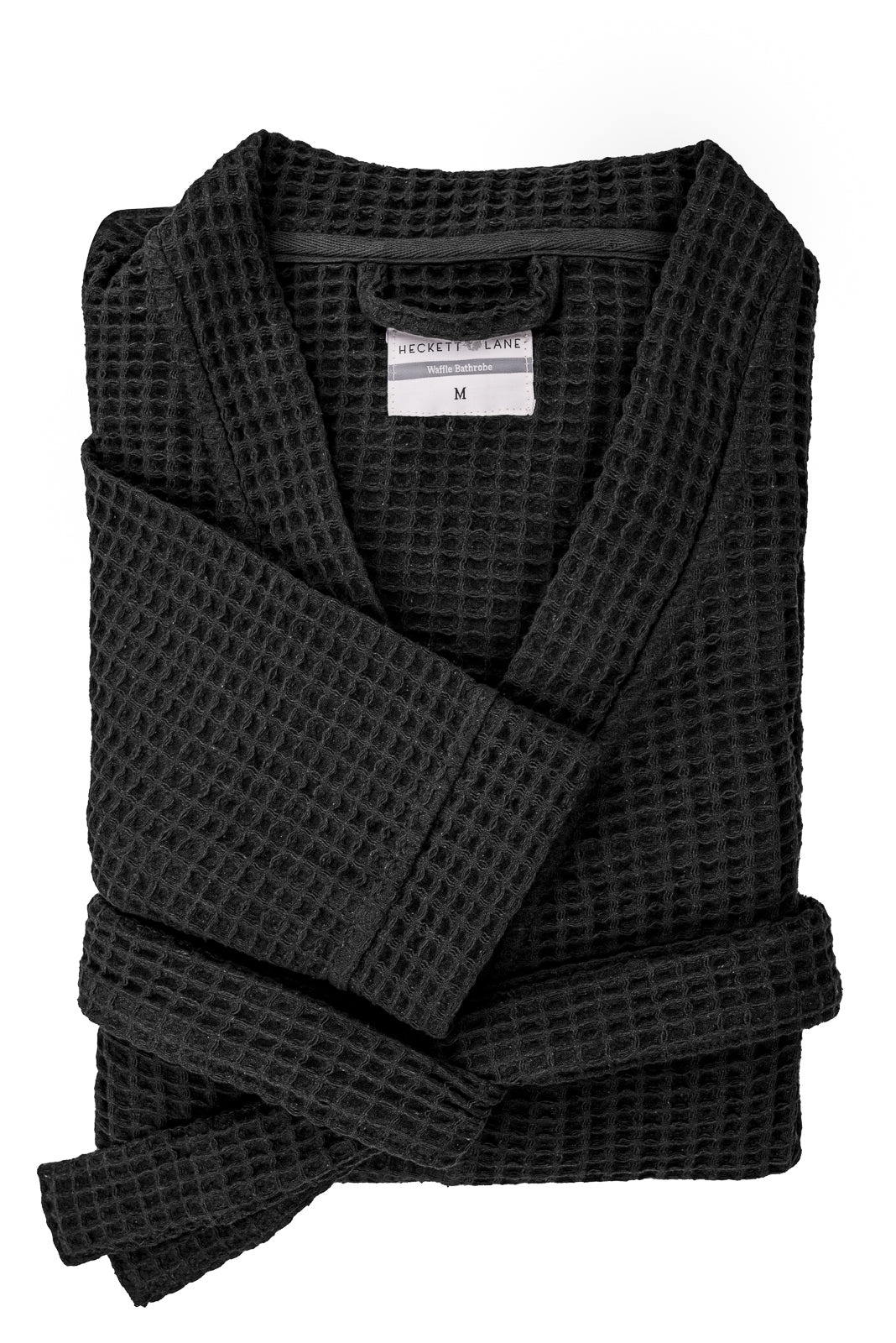 Heckettlane badjas Wafel Midnight Black