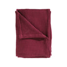 Heckettlane bedsprei Wafel Marron Red katoen