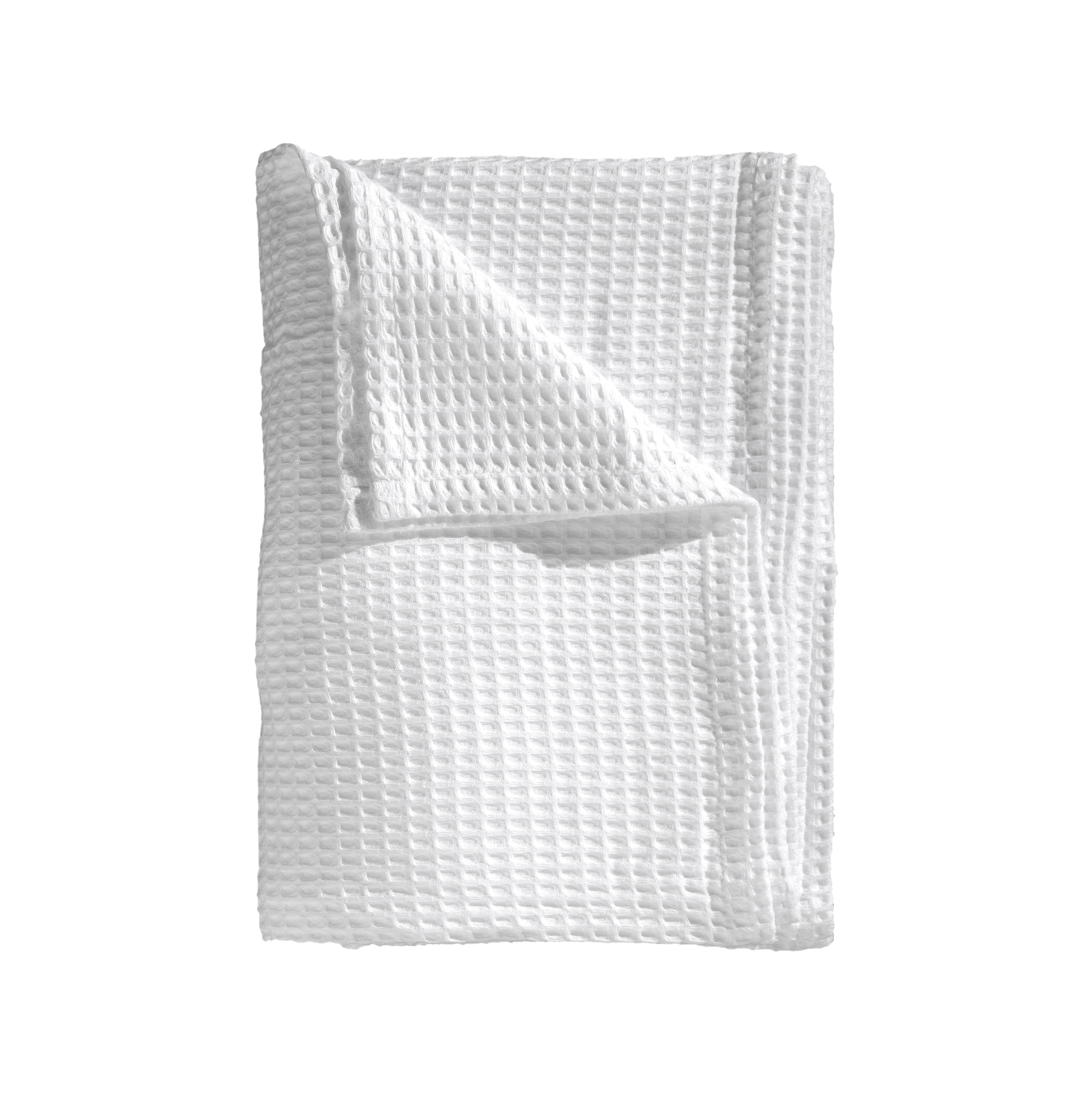 Heckettlane bedsprei Wafel Super White katoen