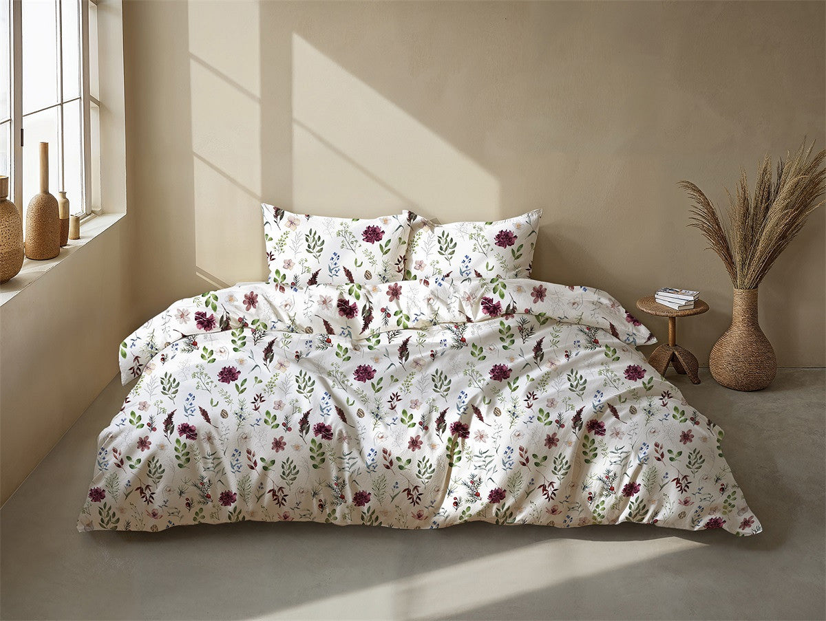 Zo Home Dekbedovertrek Flanel Celeste