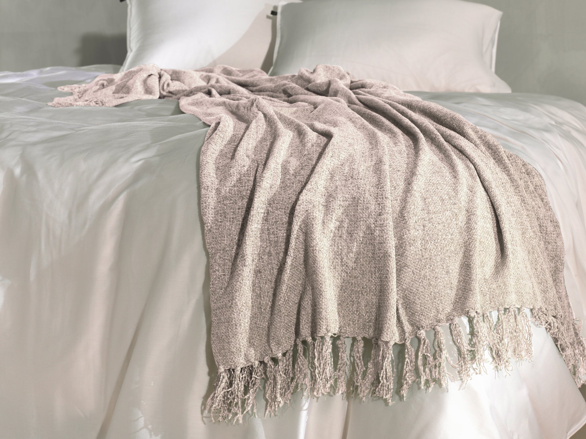 Zo Home plaid Ciniglia Sandy Beige polyester
