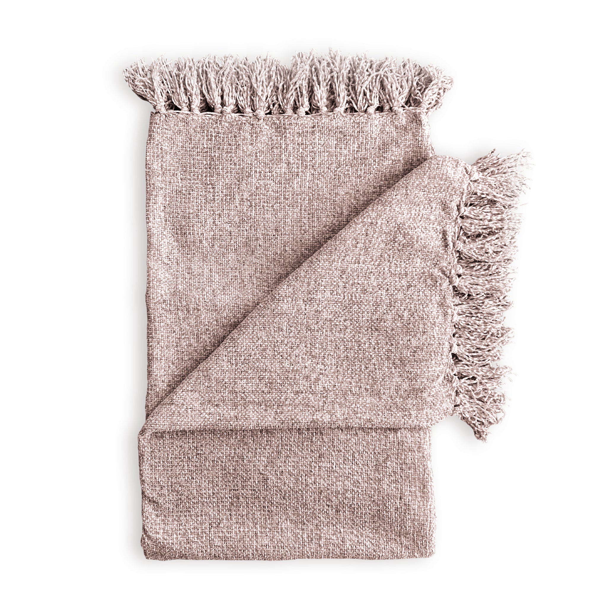 Zo Home plaid Ciniglia Shell Nude polyester