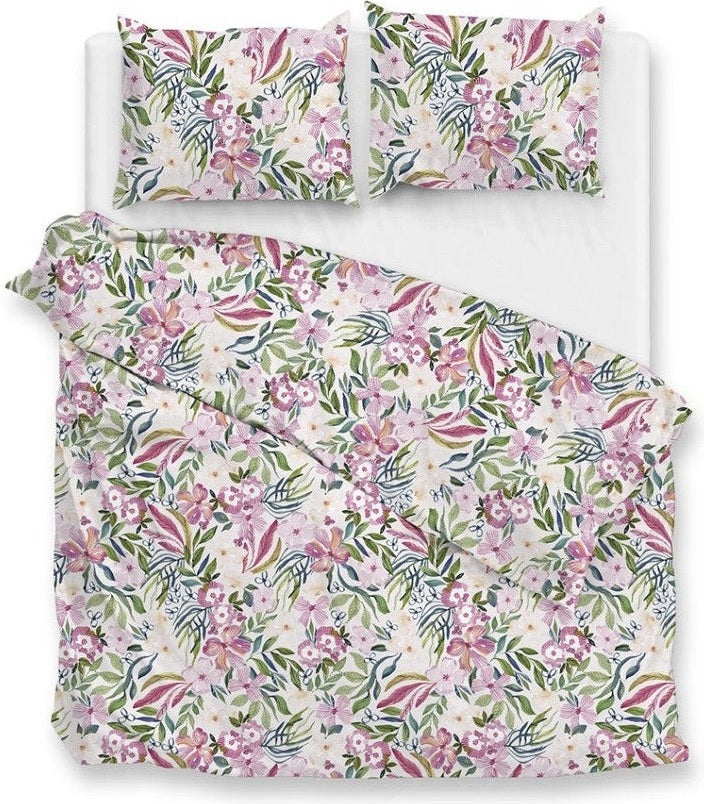 Zo Home Dekbedovertrek Satijn Evita Multi