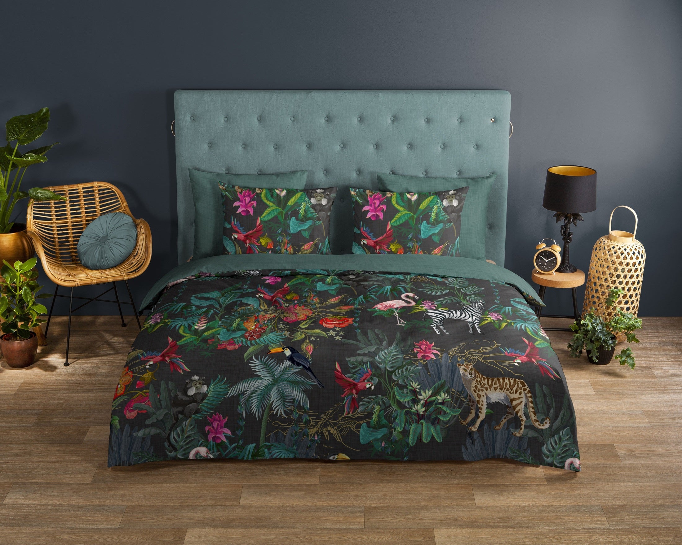 Good Morning Dekbedovertrek Katoen Funky - Multi