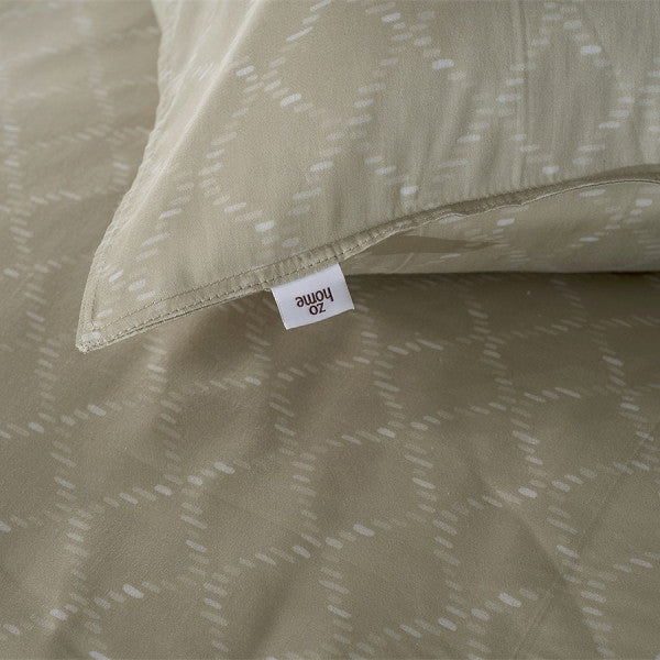 Zo Home Dekbedovertrek Satijn Linea di Satinado Forest Sand