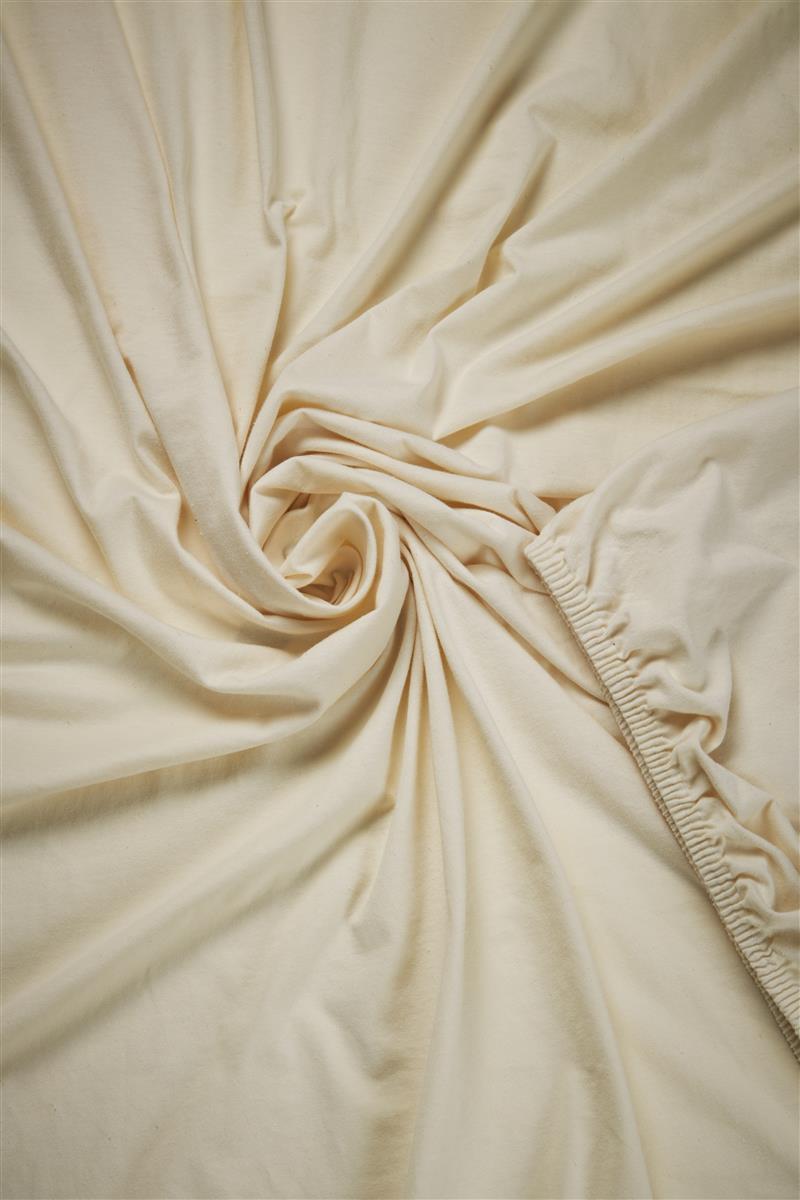 Beddinghouse split topper hoeslaken jersey naturel