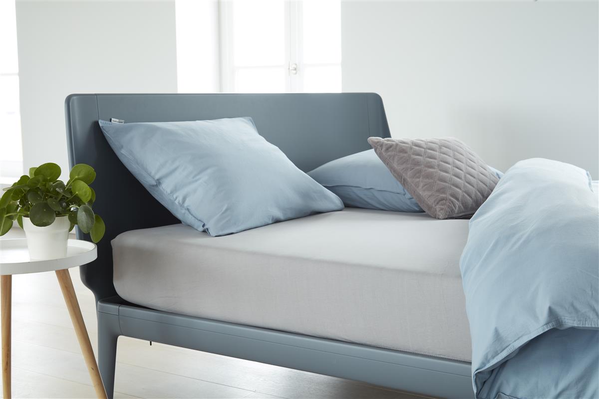 Beddinghouse topper hoeslaken jersey licht grijs