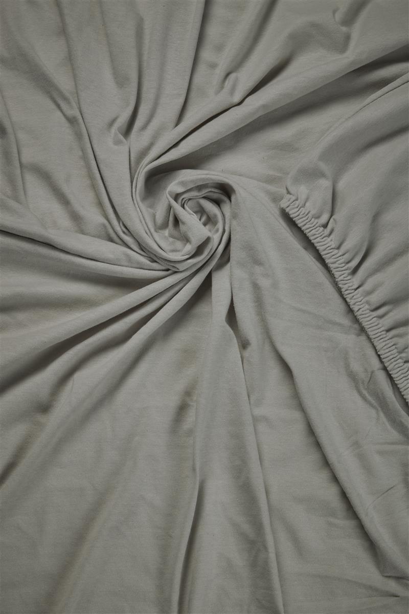 Beddinghouse topper hoeslaken jersey licht grijs