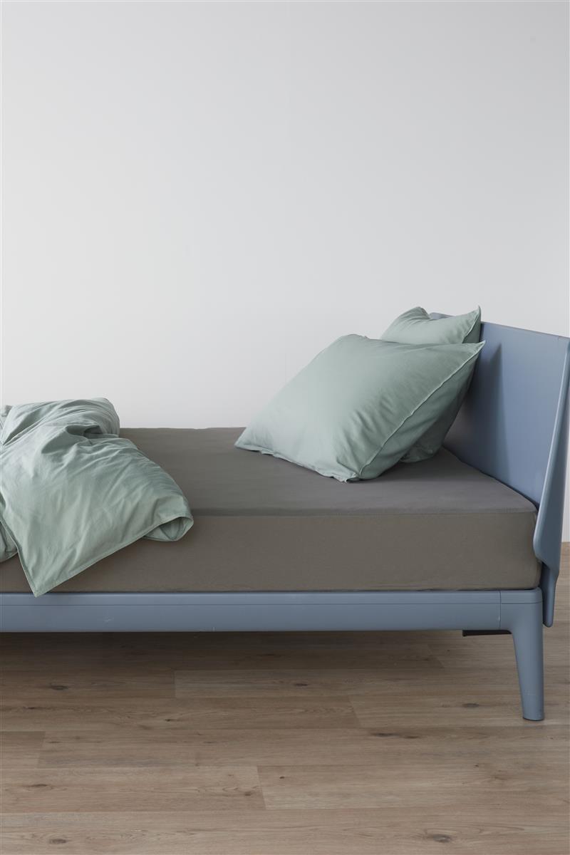 Beddinghouse topper hoeslaken jersey taupe
