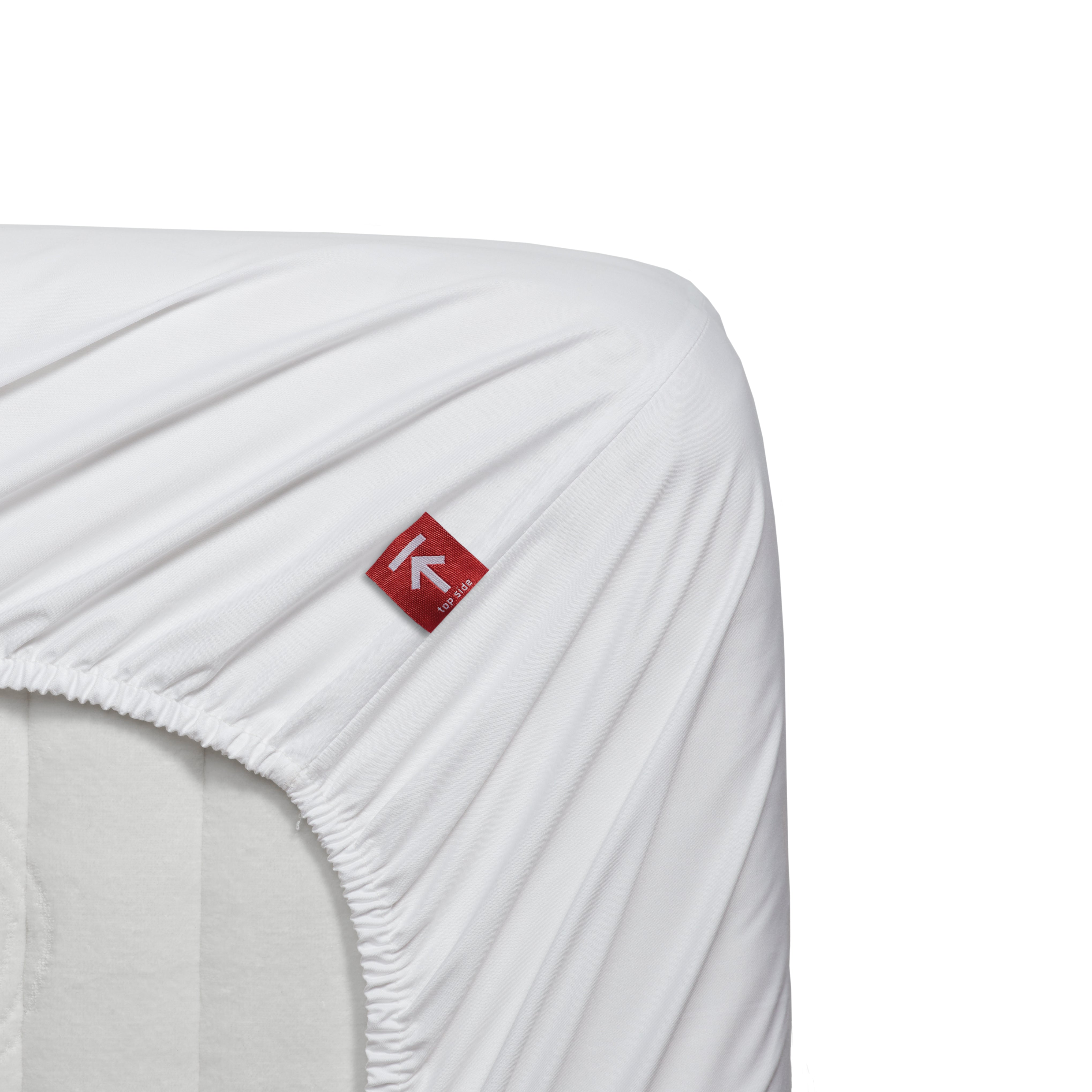 Beddinghouse hoeslaken katoen percale wit