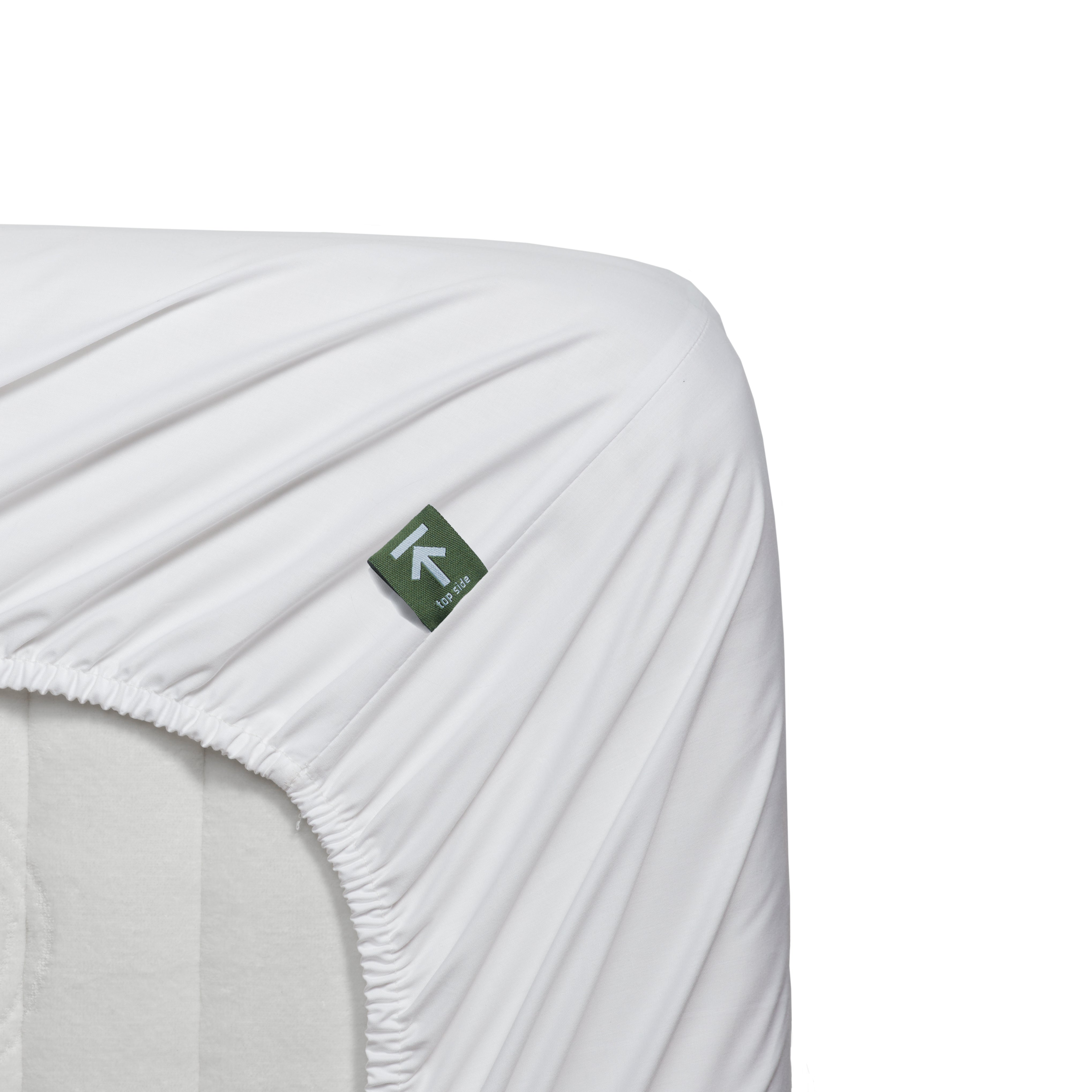 Beddinghouse topper hoeslaken katoen percale wit