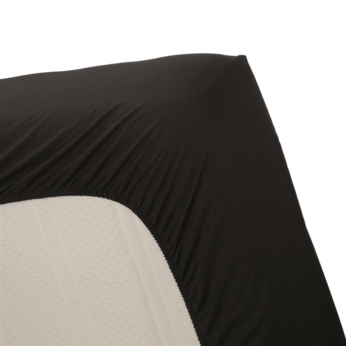 Beddinghouse hoeslaken katoen percale zwart
