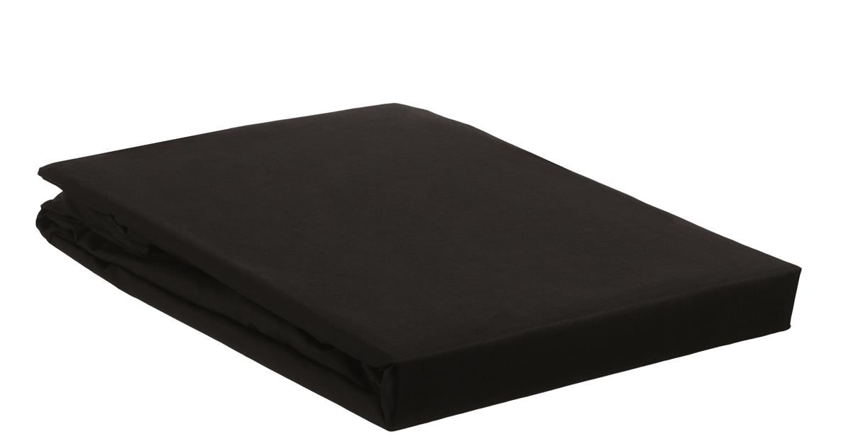 Beddinghouse topper hoeslaken katoen percale zwart