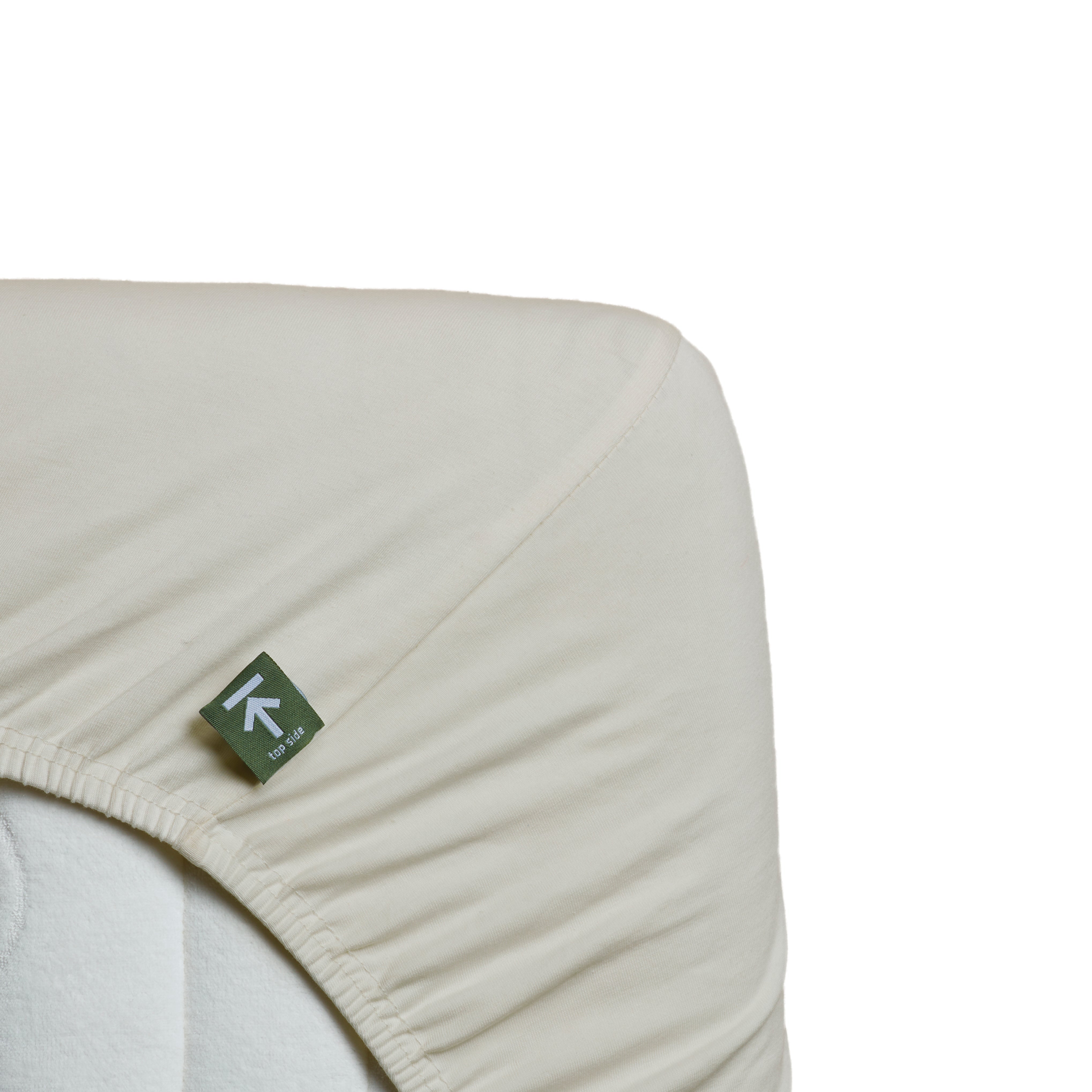 Beddinghouse split topper hoeslaken jersey stretch off-white