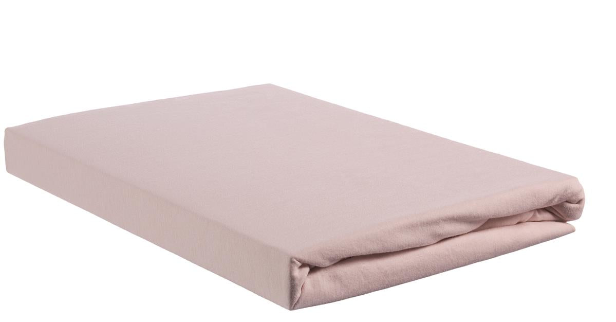 Beddinghouse split topper hoeslaken jersey zacht roze