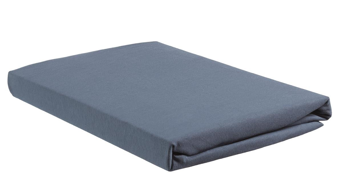 Beddinghouse split topper hoeslaken jersey blauw