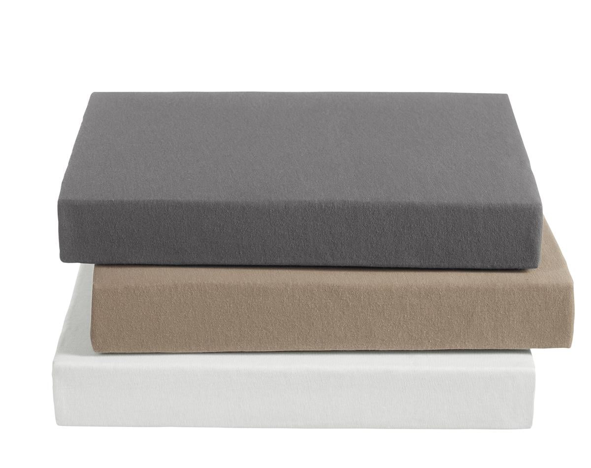 Ambiante Splittopper Hoeslaken Jersey Antraciet
