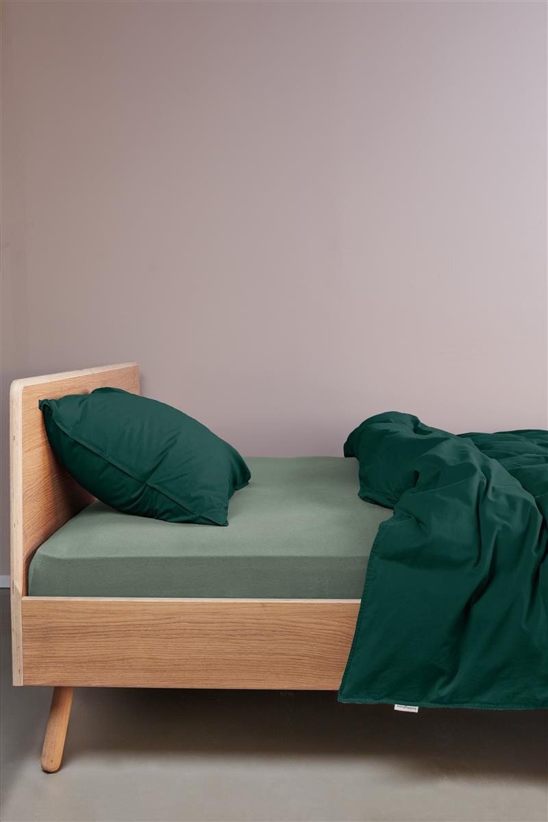 Beddinghouse split topper hoeslaken jersey groen